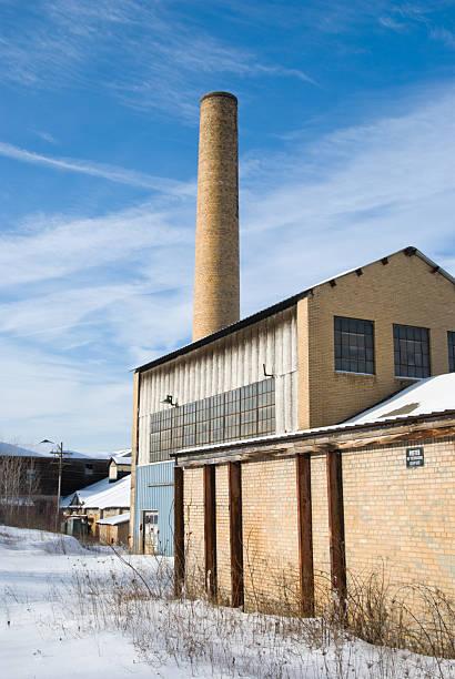 istock Closed Down Abandoned American Factory 136701845