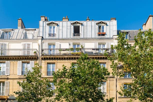 istock Paris, beautiful buildings in summer 1367022975