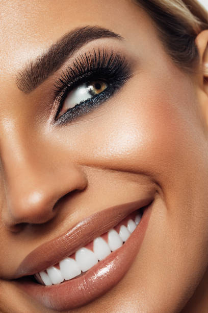 istock Beautiful woman with bright make-up 1367023959