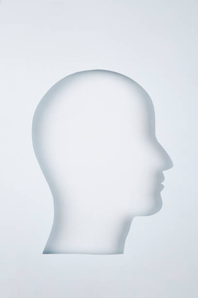 istock Human head in paper cut style 1367025682