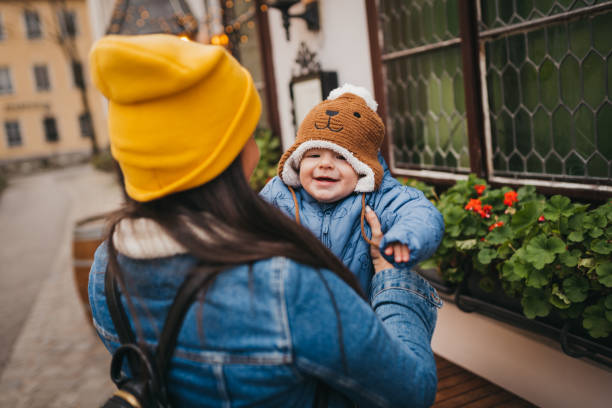 istock Walking down the street 1367028868