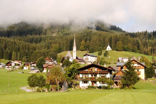 istock A small town in Salzburg district, Austria 1367034257