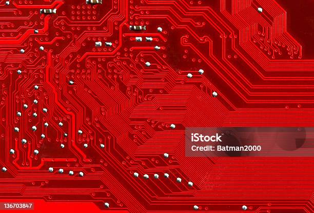 Photo libre de droit de Motherboard Lignes banque d'images et plus d'images libres de droit de Carte mère - Carte mère, Circuit intégré, Communication