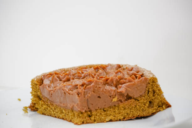 istock Slice of churros cake on the table delicious. 1367038807
