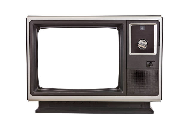 istock Vintage TV Isolated 136703912