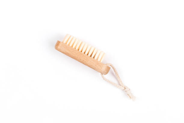 istock Zero waste concept flatlay with wooden brush 1367045591