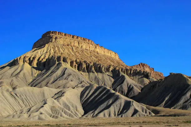 Mount Garfield near Palisade in Colorado, USA