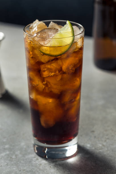 istock Boozy Refreshing Amaro and Cola Cocktail 1367062950