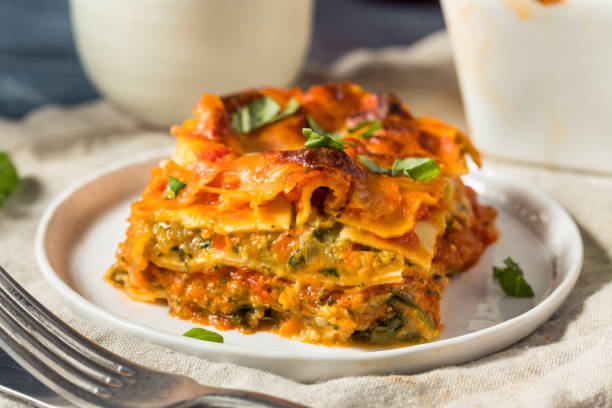 istock Homemade Vegetarian Veggie Lasagna 1367063134