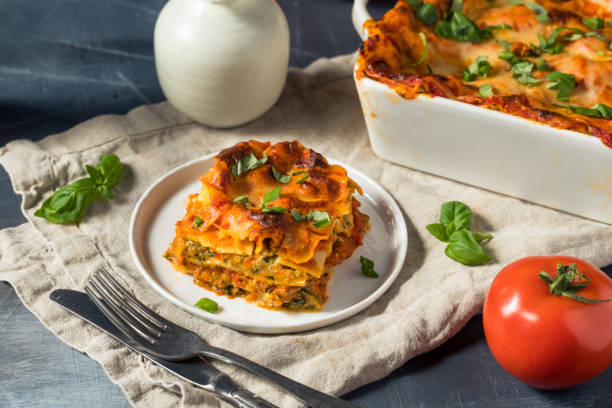 istock Homemade Vegetarian Veggie Lasagna 1367063136
