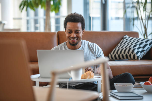 istock Mixed Race Mid Adult Male Educating Online 1367063230