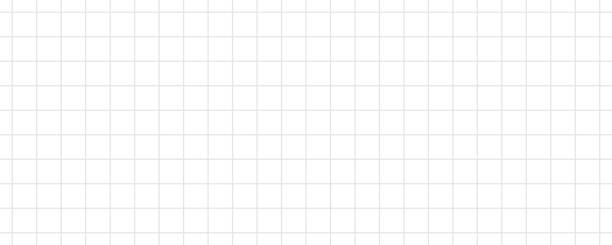 stockillustraties, clipart, cartoons en iconen met squared notebook seamless pattern. grey grid texture. school notebook for mathematics. grid paper sheet. vector illustration on white background - rooster gefabriceerd object