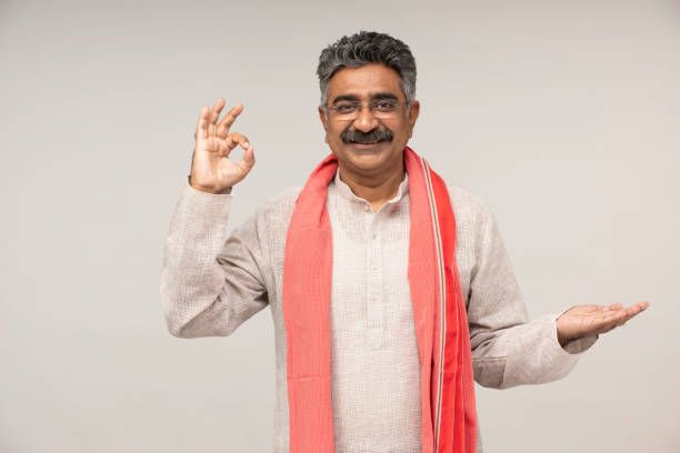 Indian, Indian Ethnicity, Mature Adult, Portrait, Background,
