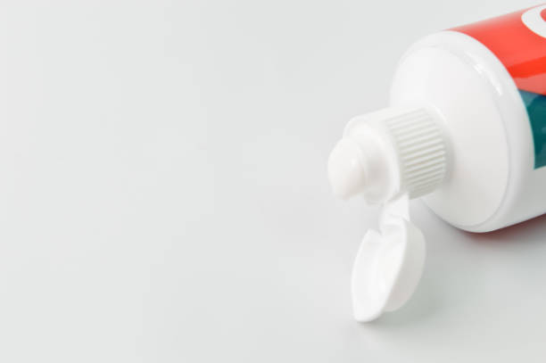 istock View of toothpaste isolated on a white background 1367070811