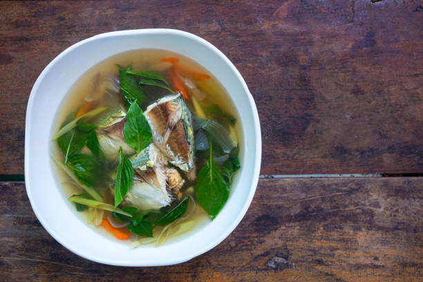 istock Cook the mackerel are simmered on a pan 1367072480