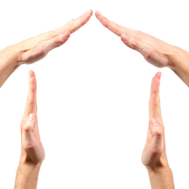 istock house made of hands 136707419
