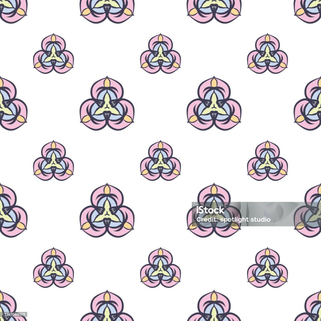 Job Search Vector Repeat Pattern Handdrawn Multicolor Repeat Pattern On Transparent Background Repeat ...