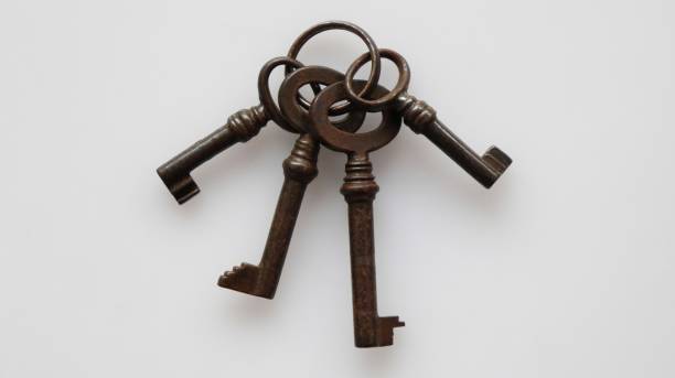 istock Antique keys or old key 1367092068