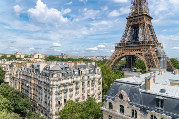 istock Paris, panorama of the city 1367099527