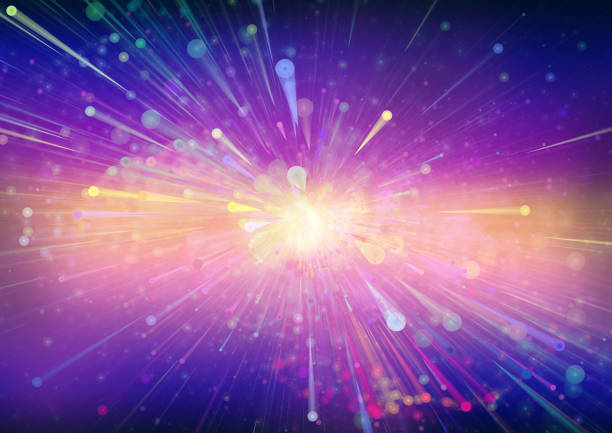 istock Futuristic background on a theme of Science, Technology and Communications 1367102647