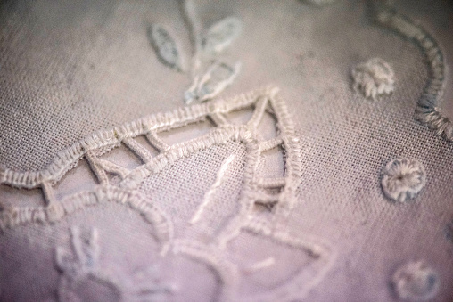 Close up Embroider Lace
