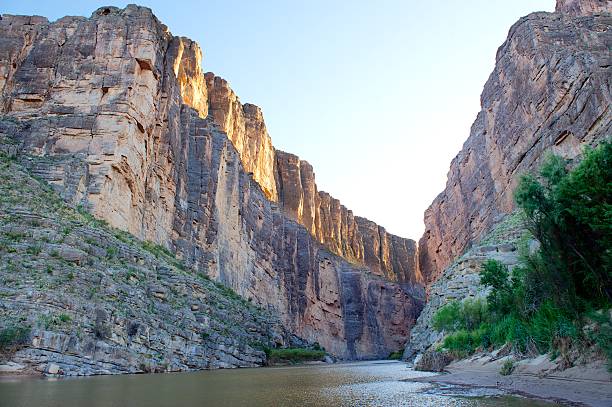 istock Santa Elena Canyon, Big Bend NP, Texas and Mexico border 136712208