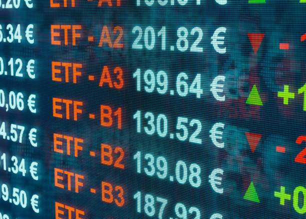 istock ETF - exchange traded funds with price in euro and changes. 1367122551
