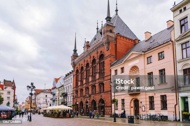 Old Town Torun By Day Poland Stock Photo - Download Image Now - Poland, Old Town, Toruń - Poland