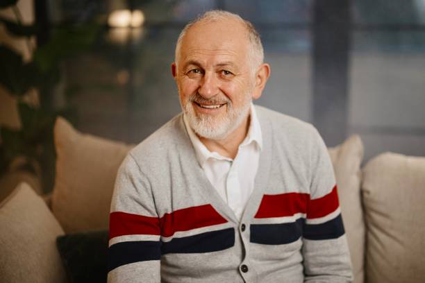istock Portrait of elderly man enjoying retirement. 1367126207