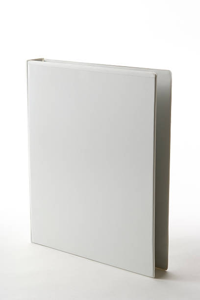 istock Isolated shot of blank white ring binder on white background 136712688