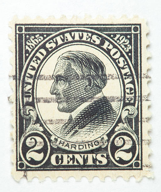 istock President Harding United States Postage Stamp 1922 136712710