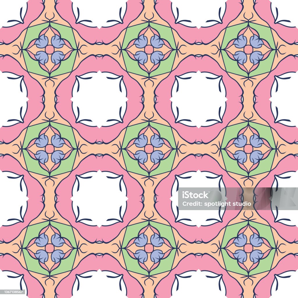 Job Search Vector Repeat Pattern Handdrawn Multicolor Repeat Pattern On Transparent Background Repeat ...