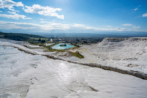 Pamukkale, meaning \