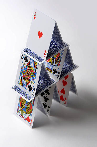 istock House of Cards with Deep Shadow 136714212