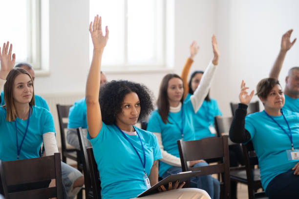 istock Volunteering for a charity 1367146788