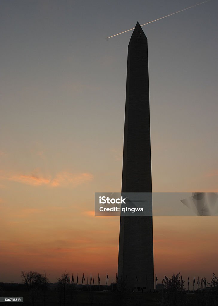 Monumento ao anoitecer - Foto de stock de Arenito royalty-free