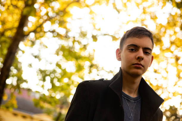 istock Modern Caucasian teenage boy 1367153325