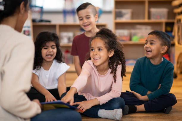 istock Daycare Story Time 1367156741