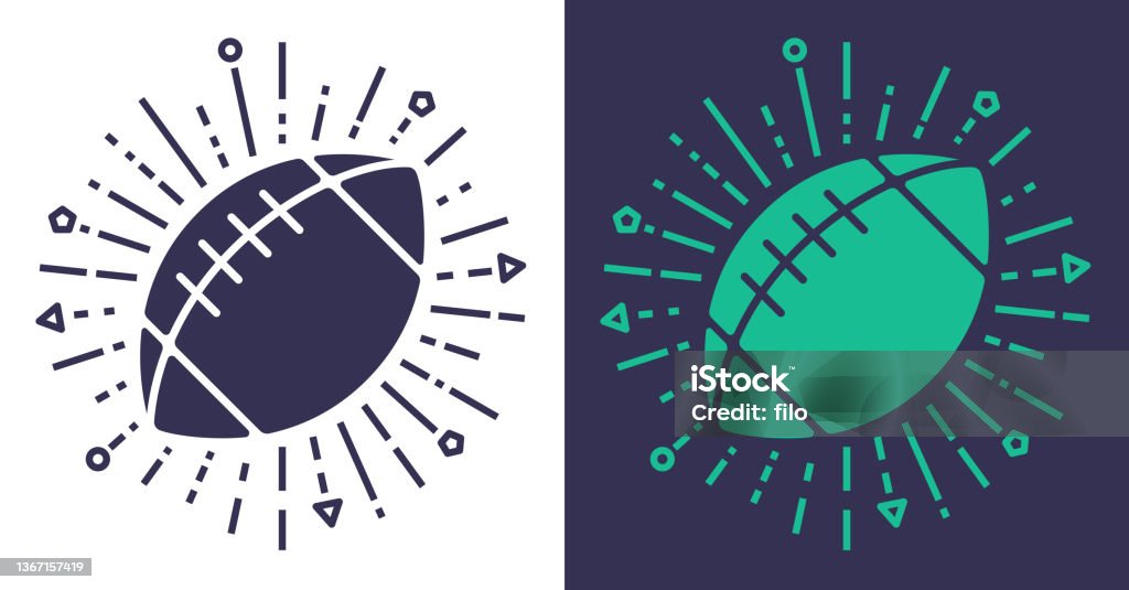 Football Line Design Football Lines Out Design Element Stock Illustration - Download Image ...