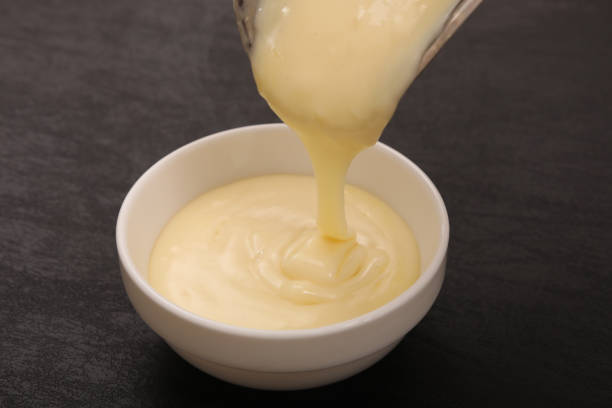 istock The scene that pours melty cheese into a small dish 1367158154