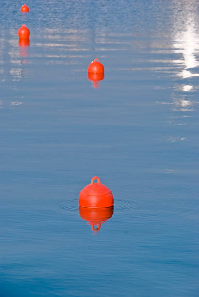 istock Buoys in calm water 136715907