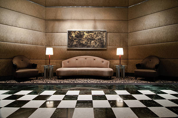 Luxury five stars hotel's lobby