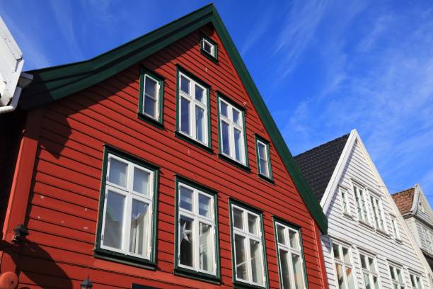 istock Bergen, Norway - Bryggen street 1367159454