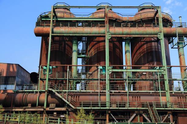 istock Closed steel mill in Dortmund 1367160582