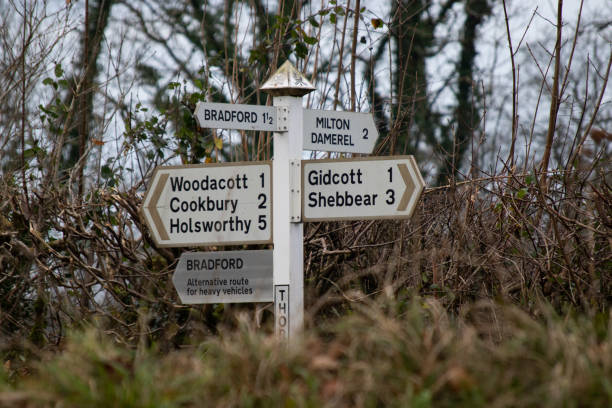 istock A sign post on a country road in Devon, England 1367171252