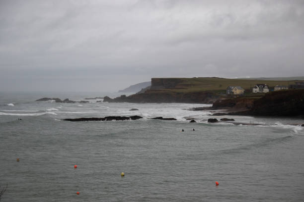 The North Cornwall coastline at Bude