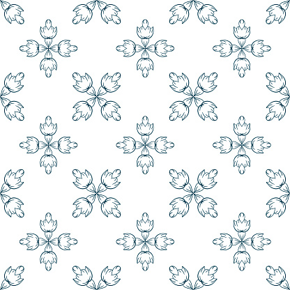 Single Color Transparent Linework Pattern Repeat Pattern For Textile ...