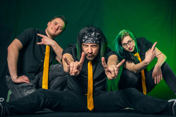 istock Crazy Pop Rock Bank Making Horns 1367173555
