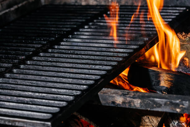 istock Grill Background, Fired Barbecue, Restaurant menu, cookbook recipe 1367174755