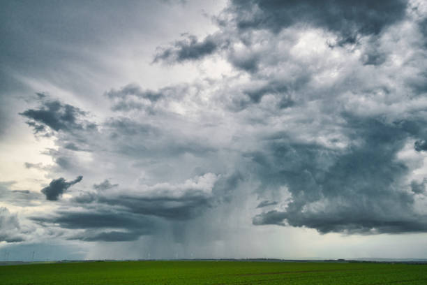 istock weather / heavy rain / clouds / climate change 1367182329